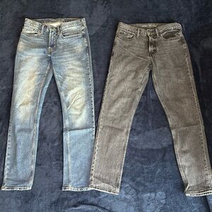 Blue and Black jeans (Old Navy)